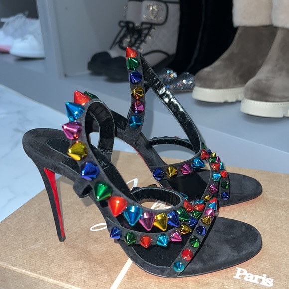 COPY - Christian Louboutin Spikita Strap 100 - Picture 3 of 9